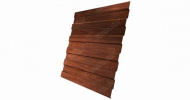 Профнастил С8A Гранд Лайн / Grand Line 0.45 Print elite Zn 140, цвет Cherry Wood (Бразильская вишня)