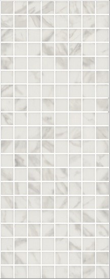 Керамическая плитка KERAMA MARAZZI Декор Алькала белый мозаичный глянцевый 20x50x0,8