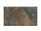 Ступень простая структурная с насечками Ardis Rust 300*600*8,5 мм