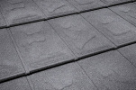 Композитная черепица Метротайл (Metrotile) серия I-Slate, цвет серый, 1340х430 мм