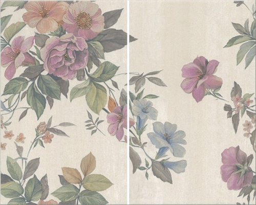 Керамическая плитка KERAMA MARAZZI Панно Ломбардиа матовый (из 2 ч. разм. 25х40) 50х40x0,8