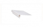 J-профиль FineBer Classic Color с фаской, 3 м, белый