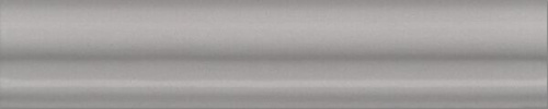 Керамическая плитка KERAMA MARAZZI Бордюр Багет Тортона серый матовый 15x3x1,6