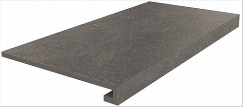 Керамический гранит KERAMA MARAZZI Ступень клееная Про Стоун антрацит  33x60x0,9