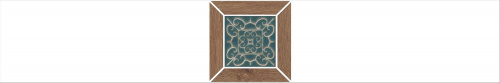 Керамический гранит KERAMA MARAZZI Декор Тровазо наборный карамельный матовый 13x13x0,9