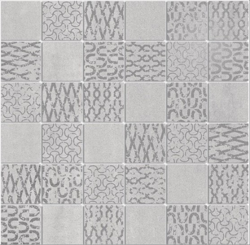 Керамический гранит KERAMA MARAZZI Декор Про Дабл серый светлый мозаичный  30x30x0,9