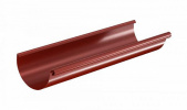 Желоб водосточный D150 Aquasystem Pural, 3 м, RR 29 бургундский