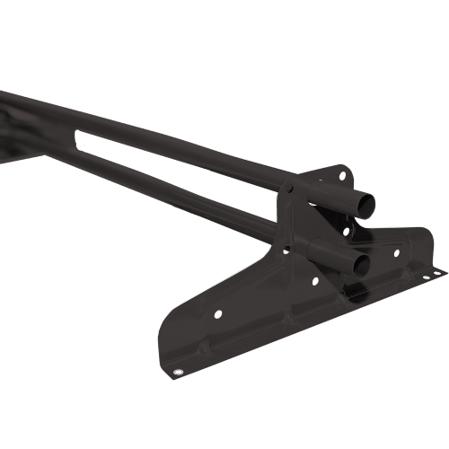 Снегозадержатель Grand Line (Гранд Лайн) Стандарт Т4 d 25 RAL 8019 (3м) универсальный для металлочерепицы и мягкой кровли