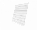 Профнастил С10А Гранд Лайн / Grand Line 0.5 Satin Zn 140, цвет RAL 9003 (сигнально-белый)