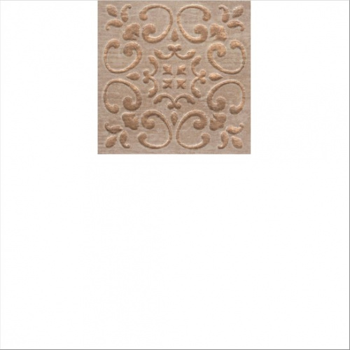 Керамический гранит KERAMA MARAZZI Вставка Браш Вуд бежевый  9,9x9,9x0,8