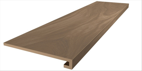 Керамический гранит KERAMA MARAZZI Ступень Монтиони коричневый матовый обрезной 33x119,5x0,9