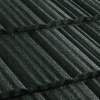 Композитная черепица Метротайл (Metrotile) серия MetroShake II, цвет темно-зеленый, 1330х410 мм