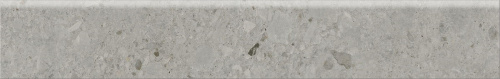 Керамический гранит KERAMA MARAZZI Плинтус Чеппо ди Гре серый матовый обрезной 60x9,5x0,9
