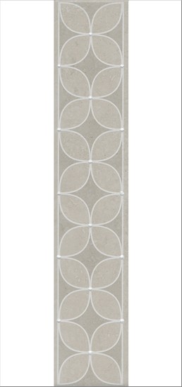 Керамический гранит KERAMA MARAZZI Бордюр Туф бежевый светлый матовый 40,2x7,7x0,8