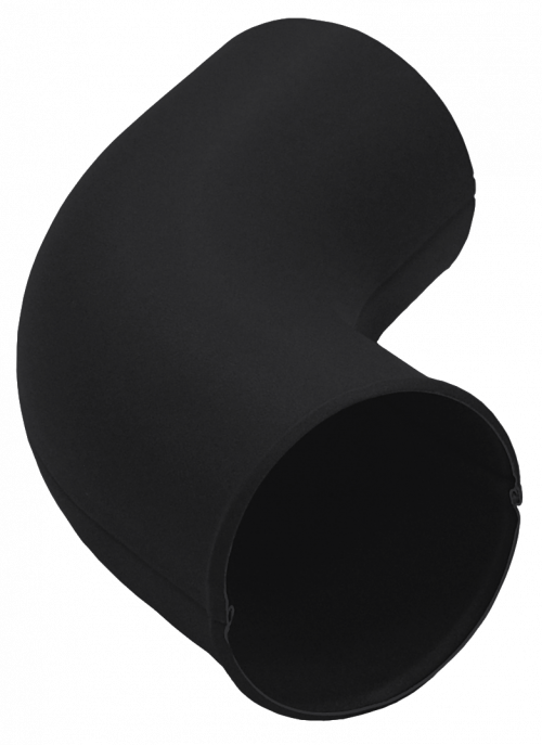 Колено стока Grand Line 90 мм Matte PU RAL 9005