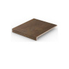 Клинкерная ступень прямоугольная рядовая Loftstufe Stroeher Asar 640 maro 294х340х35х11 мм