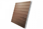 Профнастил С10А Гранд Лайн / Grand Line 0.45 Print elite Zn 140, цвет Honey Wood (Медовое дерево)