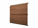 Металлический сайдинг Гранд Лайн / Grand Line профиль ЭкоБрус, Print elite 0.45, цвет Honey Wood (Ме