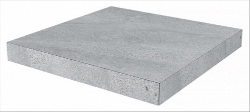 Керамический гранит KERAMA MARAZZI Ступень угловая клееная Про Матрикс серый  33x33x0,9