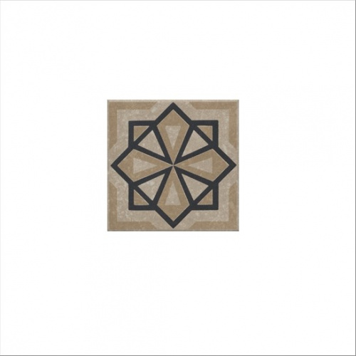 Керамический гранит KERAMA MARAZZI Декор Касабланка бежевый светлый матовый 9,8x9,8x0,7