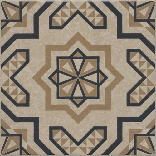 Керамический гранит KERAMA MARAZZI Декор Касабланка бежевый светлый матовый 20x20x0,8