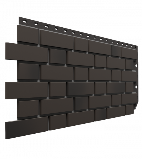 Фасадные панели Docke Premium Flemish, 1095x420 мм, темно-коричневый