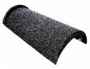 Конек Gerard полукруглый, 430х205 мм, dark silver (481)