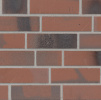 Клинкерная плитка под кирпич Stroeher Brickwerk 654 flammenrot