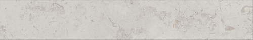 Керамический гранит KERAMA MARAZZI Плинтус Про Лаймстоун серый светлый натуральный обрезной 60x9,5x0,9