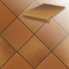 Клинкерная напольная плитка Stroeher Terra 307 weizengelb, 240*240*12 мм