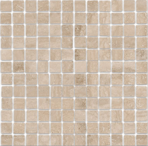 Керамический гранит KERAMA MARAZZI Декор Риальто Антика 1 мозаичный бежевый матовый 30x30x0,9
