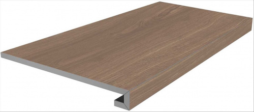 Керамический гранит KERAMA MARAZZI Ступень Альберони коричневый матовый обрезной 33x60x0,9