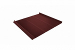 Кликфальц Line Гранд Лайн / Grand Line, GreenCoat Pural Matt 0.5, цвет RR 29 красный (RAL 3009)