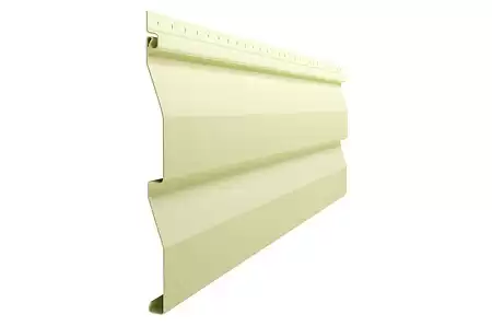 Сайдинг Docke Standard D4,5D корабельный брус, 3.0х0.230 м, банан