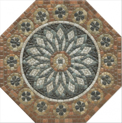 Керамический гранит KERAMA MARAZZI Декор Стемма  24x24x0,7