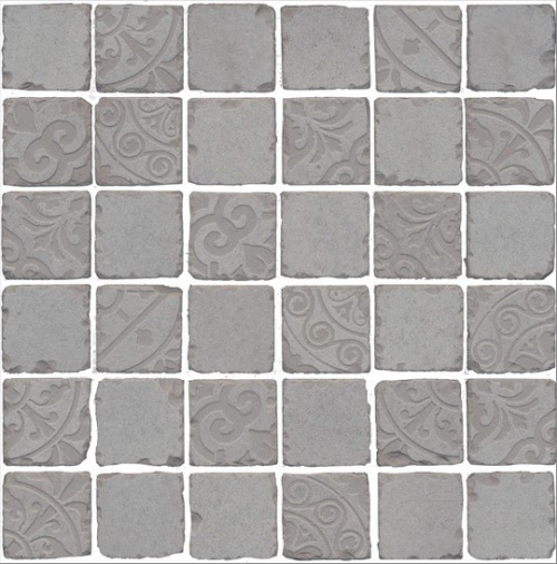 Керамический гранит KERAMA MARAZZI Декор Про Фьюче серый мозаичный  30x30x0,9