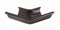 Угол желоба наружный 90° D90 Aquasystem Pural, RR 32 темно-коричневый