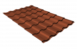 Профиль волновой Монтеррей 0,45 Полиэстер RAL 8004