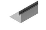 Профиль для оконных и дверных проёмов 3D 50/250 Aquasystem, PE 0.45, 2.0 м, RR 23 маренго
