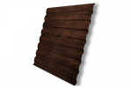 Профнастил С20А Гранд Лайн / Grand Line 0.45 Print elite Zn 140, цвет Cherry Wood (Бразильская вишня
