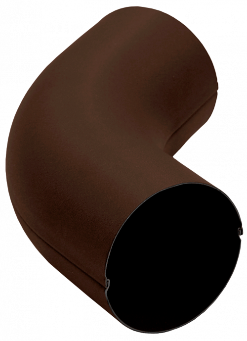 Колено 60 град Grand Line 90 мм Matte PU RAL 8017