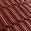 Композитная черепица Метротайл (Metrotile) серия MetroClassic, цвет красный, 1330х410 мм