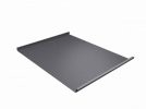 Фальц двойной стоячий Гранд Лайн / Grand Line, Satin 0.5, цвет RAL 7004 (сигнально-серый)
