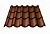 Металлочерепица Руукки Ruukki Elite 400 0,5 Pural Matt BT, Zn 275 (терракотовый) RR750