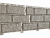 Фасадные (цокольные) панели Ю-Пласт Stone House / Стоун Хаус Кирпич, цвет бежевый, 3025х230 мм