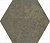 Керамический гранит KERAMA MARAZZI Рамбла коричневый 20x23,1x0,7