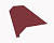 Карнизная планка (капельник), 2000 мм РЕ Ral 3005 (вишня)