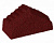 Торцевой треугольный конек Gerard, burgundy (151)