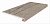 Керамический гранит KERAMA MARAZZI Ступень клееная фронтальная Ифран бежевый светлый матовый обрезной 33x60x0,9