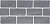 Керамический гранит KERAMA MARAZZI Бордюр Роверелла серый мозаичный  34,5x14,7x0,9